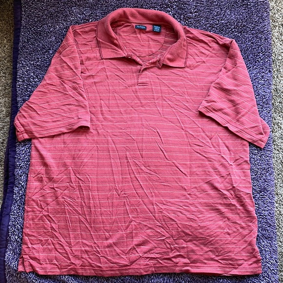 VanHeusen XXL burnt orange polo - Picture 1 of 3
